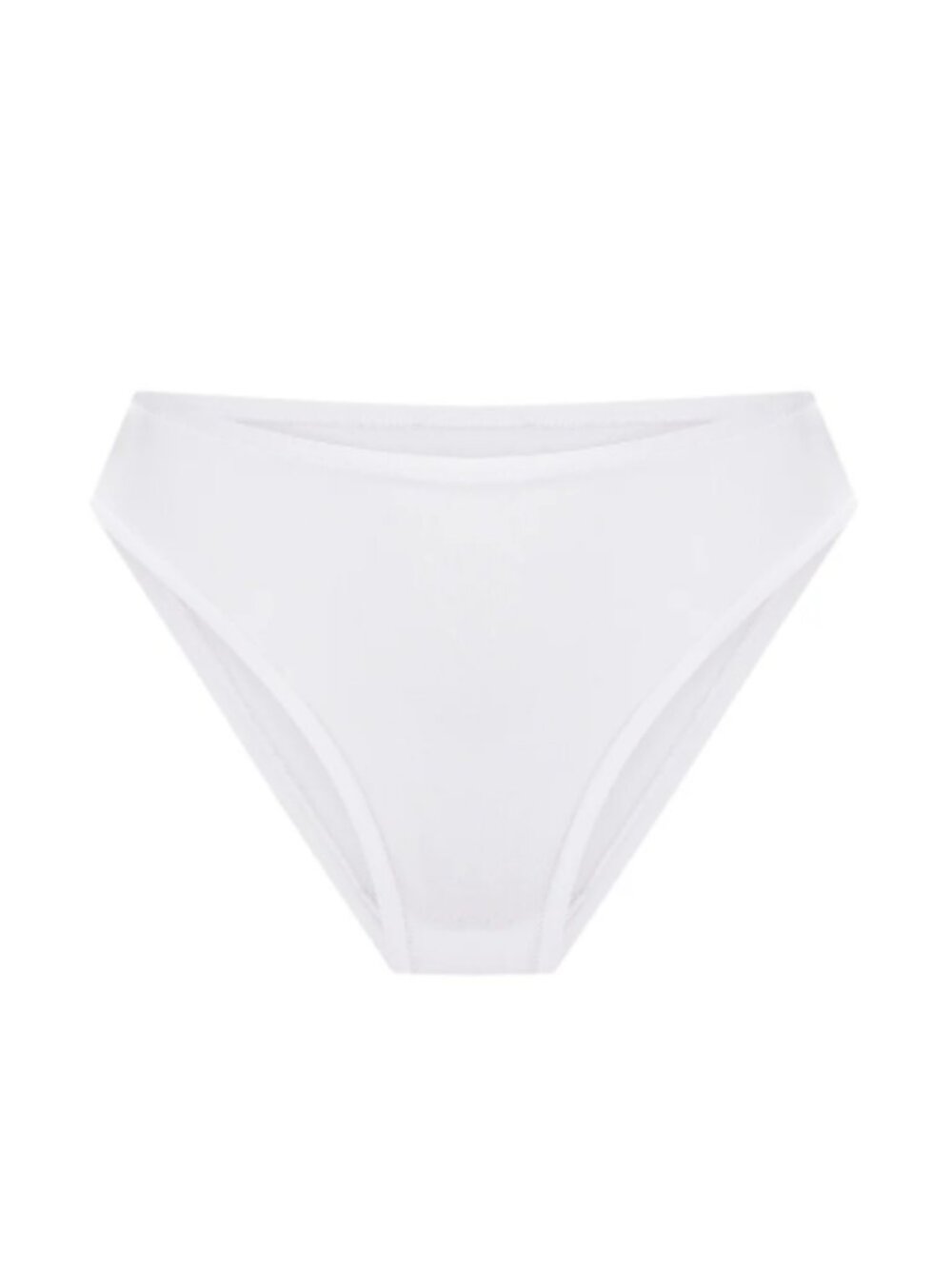 LunaLeila Elevate High-Rise Bikini in White XXL $29 MSRP NWT